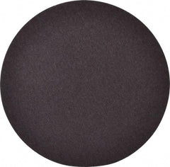 Norton - 6" Diam, 60 Grit Aluminum Oxide Adhesive PSA Disc - Coarse Grade, Brown, X Weighted Backing, Flexible - A1 Tooling