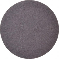 Norton - 8" Diam, 36 Grit Aluminum Oxide Adhesive PSA Disc - Very Coarse, Maroon, X Weighted Cloth Backing, Flexible - A1 Tooling