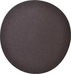 Norton - 8" Diam, 60 Grit Aluminum Oxide Adhesive PSA Disc - Coarse Grade, Maroon, X Weighted Backing, Flexible - A1 Tooling