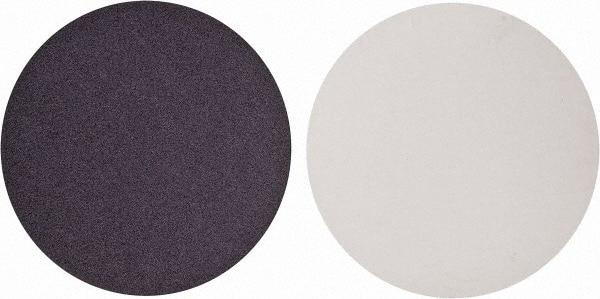 Norton - 10" Diam, 36 Grit Aluminum Oxide Adhesive PSA Disc - Very Coarse, Brown, X Weighted Cloth Backing, Flexible - A1 Tooling