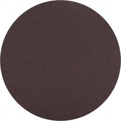 Norton - 10" Diam, 100 Grit Aluminum Oxide Adhesive PSA Disc - Medium Grade, Brown, X Weighted Backing, Flexible - A1 Tooling