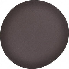 Norton - 12" Diam, 80 Grit Aluminum Oxide Adhesive PSA Disc - Coarse Grade, Brown, X Weighted Backing, Flexible - A1 Tooling