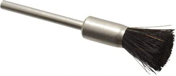 Weiler - 5/16" Brush Diam, End Brush - 1/8" Diam Shank, 25,000 Max RPM - A1 Tooling