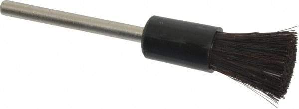 Weiler - 5/16" Brush Diam, End Brush - 1/8" Diam Shank, 25,000 Max RPM - A1 Tooling