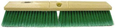 Weiler - 18" General Purpose Synthetic Push Broom - 3" Bristle Length, Foam Block, Threaded Handle Connection, Handle Sold Separately - A1 Tooling