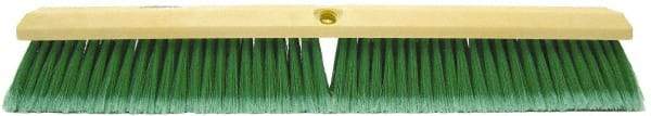 Weiler - 24" General Purpose Synthetic Push Broom - 3" Bristle Length, Foam Block, Threaded Handle Connection, Handle Sold Separately - A1 Tooling