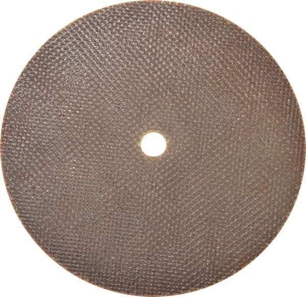 Norton - 6" 60 Grit Aluminum Oxide Cutoff Wheel - 0.06" Thick, 1/2" Arbor, 10,190 Max RPM, Use with Die Grinders - A1 Tooling