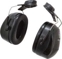 3M - Hard Hat Cap Mounted Black PVC Cushion Earmuffs - 25 NRR Rating - A1 Tooling