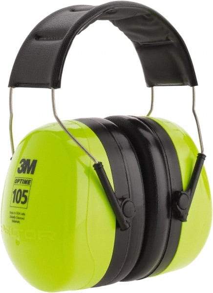 3M - Over the Head Black & Green Earmuffs - 30 NRR Rating - A1 Tooling