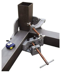 Strong Hand Tools - Fixed Angle, 3 Axes, 5.32" Long, 2-1/4" Jaw Height, 4-3/4" Max Capacity, Steel Angle & Corner Clamp - 90° Clamping Angle - A1 Tooling