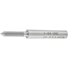 SPI - #1-64, Class 2B, 3B, Single End Plug Thread Go Gage - Steel, Size 000 Handle Not Included - A1 Tooling