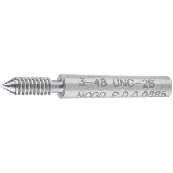 SPI - #3-48, Class 2B, Single End Plug Thread No Go Gage - Steel, Size 000 Handle Not Included - A1 Tooling