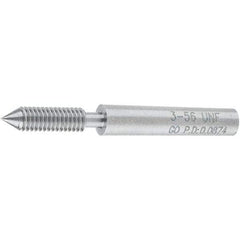 SPI - #3-56, Class 2B, 3B, Single End Plug Thread Go Gage - Steel, Size 000 Handle Not Included - A1 Tooling