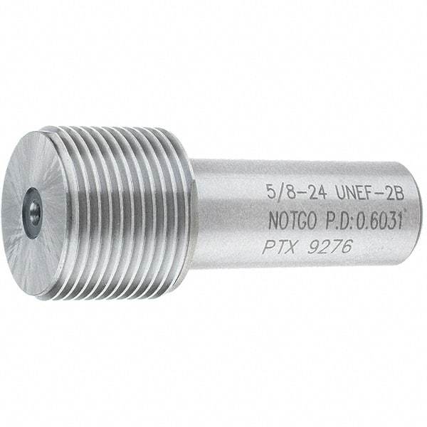 SPI - 5/8-24, Class 2B, Single End Plug Thread No Go Gage - Steel, Size 3 Handle Not Included - A1 Tooling