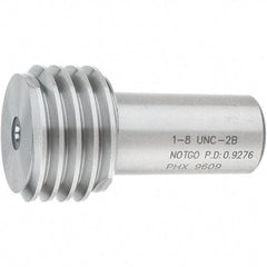 SPI - 1-8, Class 2B, Single End Plug Thread No Go Gage - Steel, Size 4 Handle Not Included - A1 Tooling