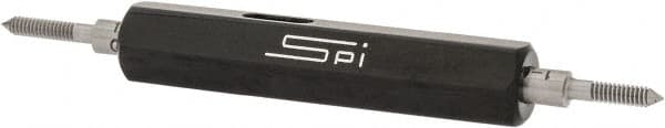 SPI - #1-64, Class 2B, Double End Plug Thread Go/No Go Gage - Steel, Size 000 Handle Included - A1 Tooling