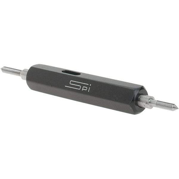 SPI - #1-72, Class 2B, Double End Plug Thread Go/No Go Gage - Steel, Size 000 Handle Included - A1 Tooling