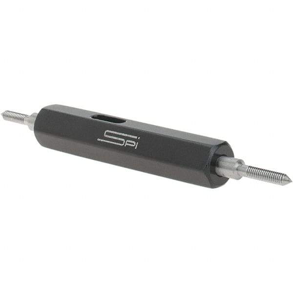 SPI - #1-72, Class 3B, Double End Plug Thread Go/No Go Gage - Steel, Size 000 Handle Included - A1 Tooling