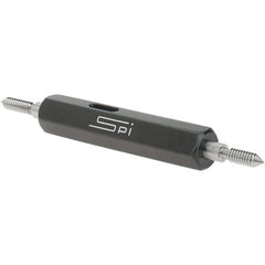 SPI - #3-48, Class 2B, Double End Plug Thread Go/No Go Gage - Steel, Size 000 Handle Included - A1 Tooling