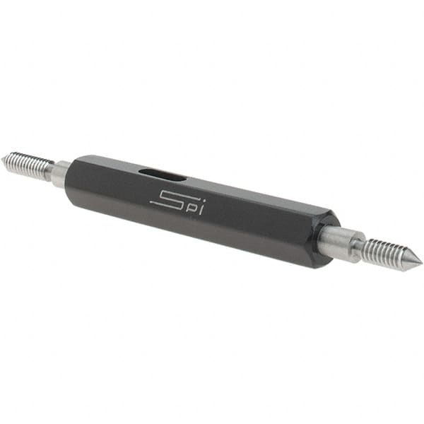 SPI - #5-40, Class 2B, Double End Plug Thread Go/No Go Gage - Steel, Size 00 Handle Included - A1 Tooling