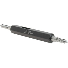 SPI - #5-40, Class 2B, Double End Plug Thread Go/No Go Gage - Steel, Size 00 Handle Included - A1 Tooling