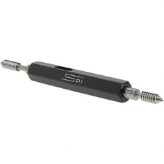 SPI - #6-32, Class 3B, Double End Plug Thread Go/No Go Gage - Steel, Size 00 Handle Included - A1 Tooling