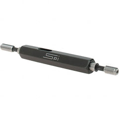 SPI - #8-36, Class 2B, Double End Plug Thread Go/No Go Gage - Steel, Size 0 Handle Included - A1 Tooling