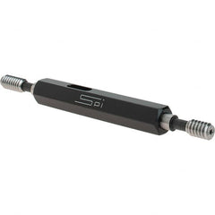 SPI - #10-24, Class 3B, Double End Plug Thread Go/No Go Gage - Steel, Size 0 Handle Included - A1 Tooling