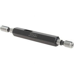 SPI - #12-24, Class 2B, Double End Plug Thread Go/No Go Gage - Steel, Size 0 Handle Included - A1 Tooling