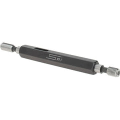 SPI - 1/4-28, Class 2B, Double End Plug Thread Go/No Go Gage - Steel, Size 1 Handle Included - A1 Tooling