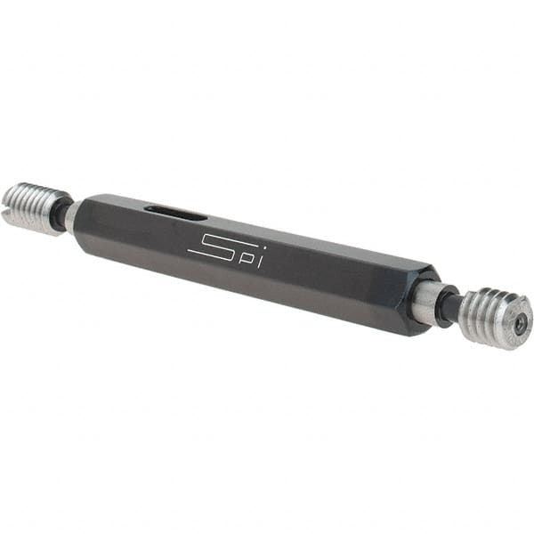 SPI - 5/16-18, Class 3B, Double End Plug Thread Go/No Go Gage - Steel, Size 1 Handle Included - A1 Tooling