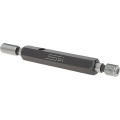 SPI - 3/8-24, Class 3B, Double End Plug Thread Go/No Go Gage - Steel, Size 2 Handle Included - A1 Tooling