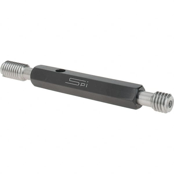 SPI - 7/16-14, Class 3B, Double End Plug Thread Go/No Go Gage - Steel, Size 2 Handle Included - A1 Tooling