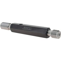 SPI - 9/16-12, Class 2B, Double End Plug Thread Go/No Go Gage - Steel, Size 3 Handle Included - A1 Tooling