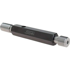 SPI - 9/16-18, Class 2B, Double End Plug Thread Go/No Go Gage - Steel, Size 3 Handle Included - A1 Tooling