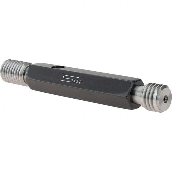 SPI - 5/8-11, Class 3B, Double End Plug Thread Go/No Go Gage - Steel, Size 3 Handle Included - A1 Tooling