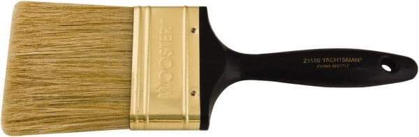 Wooster Brush - 3" Flat Hog Varnish Brush - 2-15/16" Bristle Length, 6-1/4" Plastic Beavertail Handle - A1 Tooling