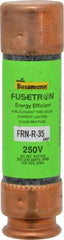 Cooper Bussmann - 125 VDC, 250 VAC, 35 Amp, Time Delay General Purpose Fuse - Fuse Holder Mount, 76.2mm OAL, 20 at DC, 200 (RMS) kA Rating, 13/16" Diam - A1 Tooling