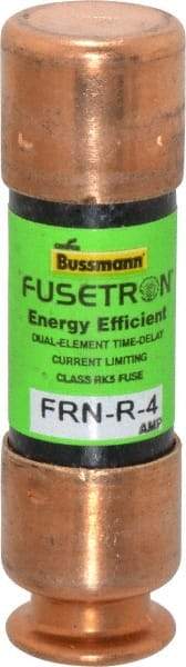 Cooper Bussmann - 125 VDC, 250 VAC, 4 Amp, Time Delay General Purpose Fuse - Fuse Holder Mount, 50.8mm OAL, 20 at DC, 200 (RMS) kA Rating, 9/16" Diam - A1 Tooling