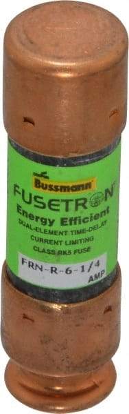 Cooper Bussmann - 125 VDC, 250 VAC, 6.25 Amp, Time Delay General Purpose Fuse - Fuse Holder Mount, 50.8mm OAL, 20 at DC, 200 (RMS) kA Rating, 9/16" Diam - A1 Tooling