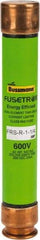 Cooper Bussmann - 300 VDC, 600 VAC, 1.25 Amp, Time Delay General Purpose Fuse - Fuse Holder Mount, 127mm OAL, 20 at DC, 200 (RMS) kA Rating, 13/16" Diam - A1 Tooling