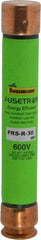 Cooper Bussmann - 300 VDC, 600 VAC, 30 Amp, Time Delay General Purpose Fuse - Fuse Holder Mount, 127mm OAL, 20 at DC, 200 (RMS) kA Rating, 13/16" Diam - A1 Tooling