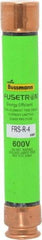 Cooper Bussmann - 300 VDC, 600 VAC, 4 Amp, Time Delay General Purpose Fuse - Fuse Holder Mount, 127mm OAL, 20 at DC, 200 (RMS) kA Rating, 13/16" Diam - A1 Tooling