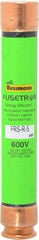 Cooper Bussmann - 300 VDC, 600 VAC, 5 Amp, Time Delay General Purpose Fuse - Fuse Holder Mount, 127mm OAL, 20 at DC, 200 (RMS) kA Rating, 13/16" Diam - A1 Tooling