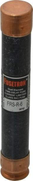 Cooper Bussmann - 300 VDC, 600 VAC, 6 Amp, Time Delay General Purpose Fuse - Fuse Holder Mount, 127mm OAL, 20 at DC, 200 (RMS) kA Rating, 13/16" Diam - A1 Tooling