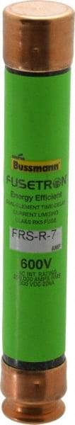 Cooper Bussmann - 300 VDC, 600 VAC, 7 Amp, Time Delay General Purpose Fuse - Fuse Holder Mount, 127mm OAL, 20 at DC, 200 (RMS) kA Rating, 13/16" Diam - A1 Tooling