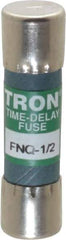 Cooper Bussmann - 500 VAC, 0.5 Amp, Time Delay General Purpose Fuse - Fuse Holder Mount, 1-1/2" OAL, 10 at AC kA Rating, 13/32" Diam - A1 Tooling