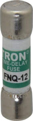 Cooper Bussmann - 500 VAC, 12 Amp, Time Delay General Purpose Fuse - Fuse Holder Mount, 1-1/2" OAL, 10 at AC kA Rating, 13/32" Diam - A1 Tooling