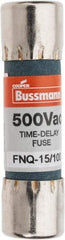 Cooper Bussmann - 500 VAC, 0.15 Amp, Time Delay General Purpose Fuse - Fuse Holder Mount, 1-1/2" OAL, 10 at AC kA Rating, 13/32" Diam - A1 Tooling