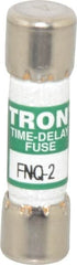 Cooper Bussmann - 500 VAC, 2 Amp, Time Delay General Purpose Fuse - Fuse Holder Mount, 1-1/2" OAL, 10 at AC kA Rating, 13/32" Diam - A1 Tooling